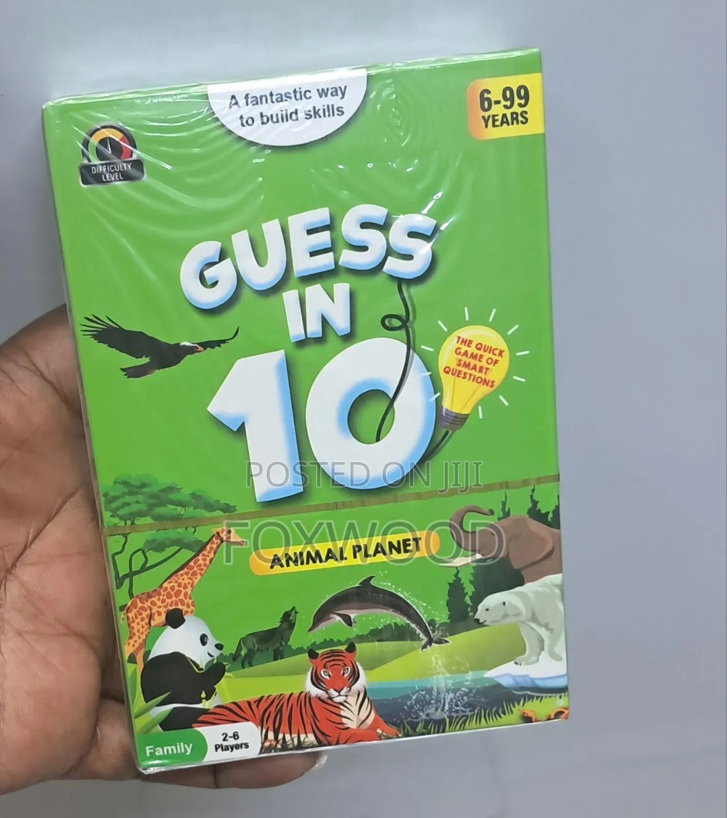 Guess in 10: Animal Planet Card Game.
