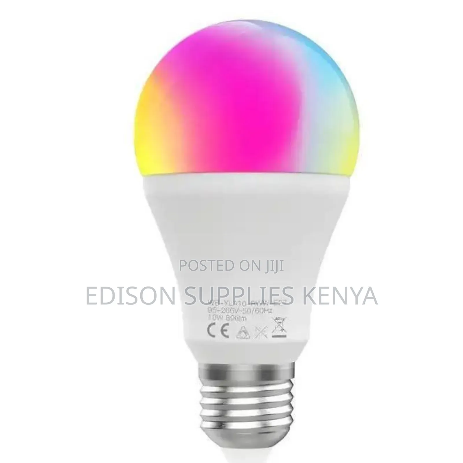 Wifi Smart Bulb 15 Watts Google App Voice Smart Multicolour Smartphone