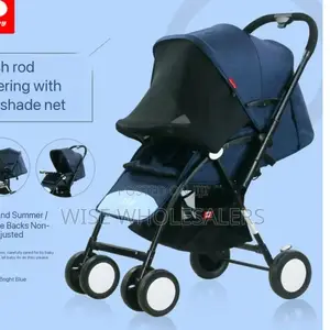 Reversible Handle Pushchair Baby Stroller With Mosquito Net, ,