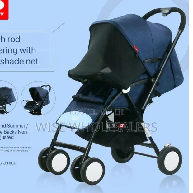 Reversible Handle Pushchair Baby Stroller With Mosquito Net, ,