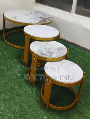 Beautiful 4 in 1 Merble Coffee Table