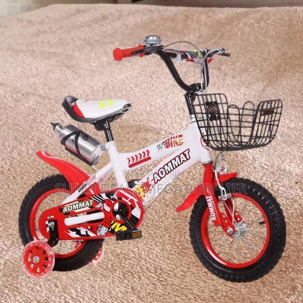 12/14/16 Inch Kids Bicycle With Water Bottle, Bracket and Side Wheels