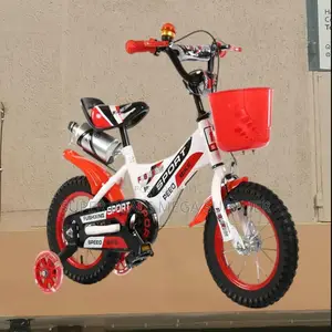 12 14 16 Inch Bike for Kids With Water Bottle and Safety Bracket