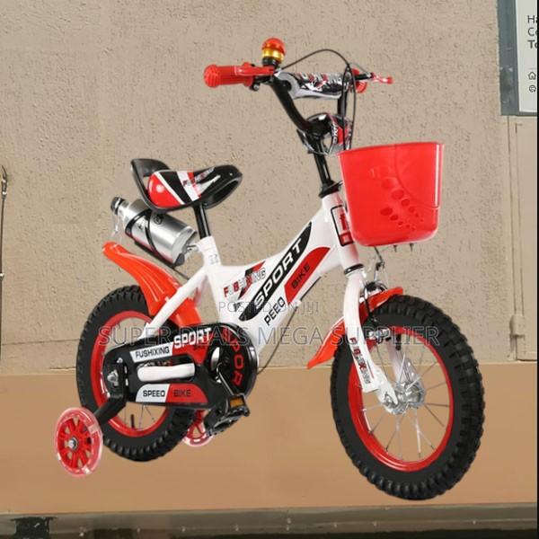 12 14 16 Inch Bike for Kids With Water Bottle and Safety Bracket