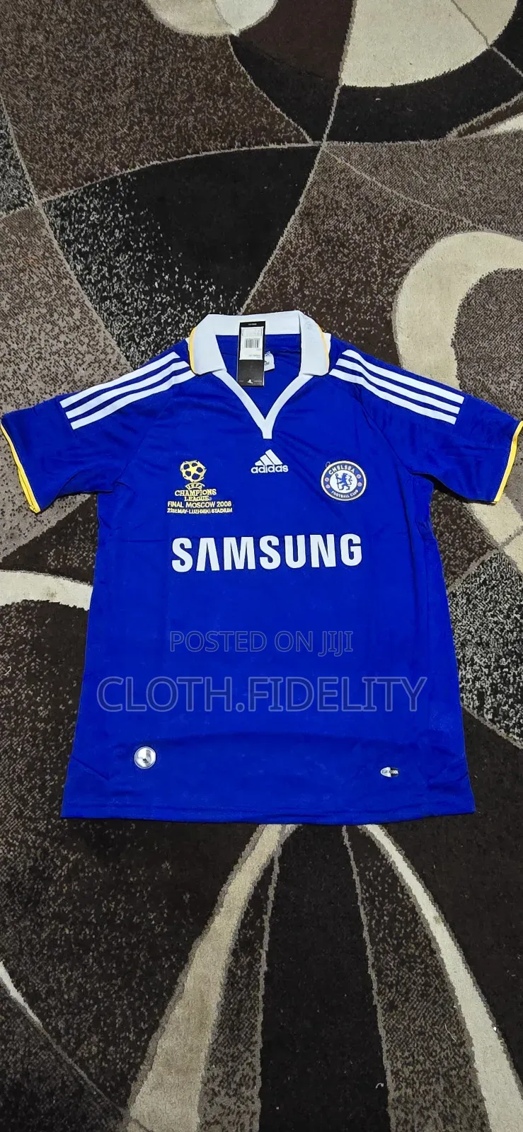 Chelsea Retro Jersey Moscow 2008