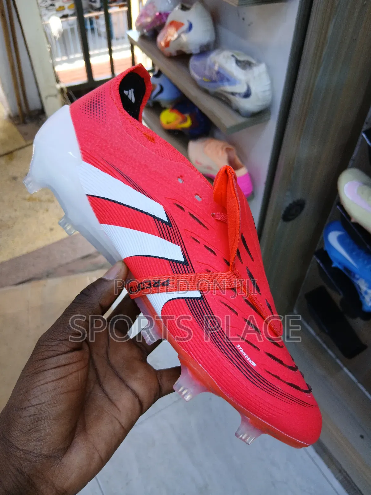 Latest Adidas Predator Red Football Boots