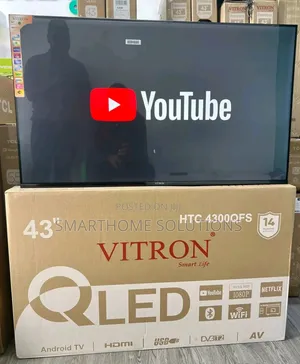 Vitron 43inch Qled With Hdmi