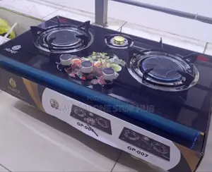 Triple Burner Glass Top Cooker