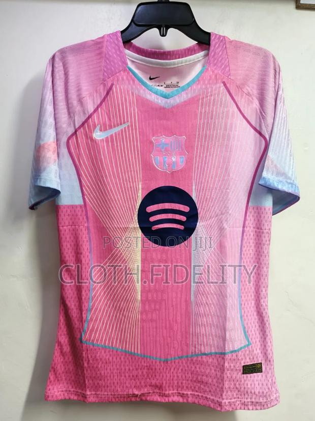 Barcelona Pink Jersey 25/26. Player Version Original