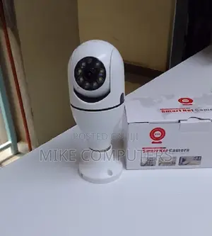 Wireless 360° Panoramic CCTV Wi-Fi PTZ Bulb Camera Home Surveillance