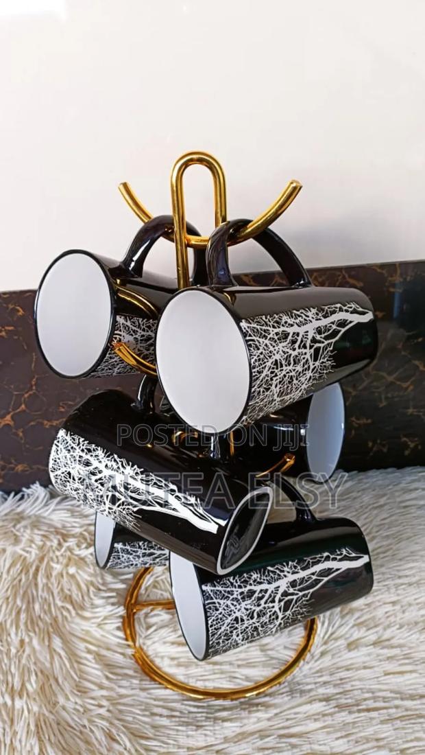 Black Tree Cups/Mugs - main view