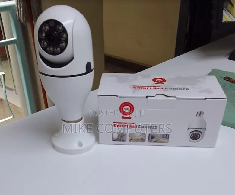 New Security Light Bulb Camera,360 Panoramic Ip Camera