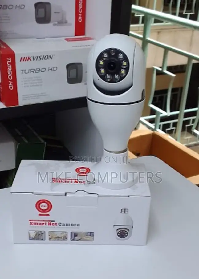 Wifi 360° Surveillance Camera,Ptz Bulb
