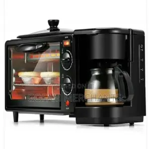 Nunix 12l 3 In 1 Multifunctional Breakfast Maker With Coffee Maker