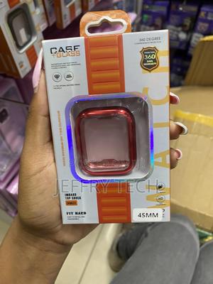 Aming Apple Watch 9 Case 45mm Series 8 Series 7 -Red