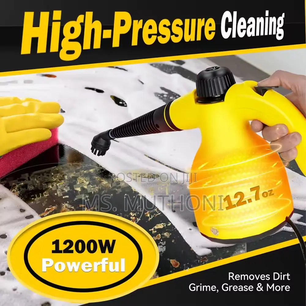 Household Steam Cleaner/ Sterilizer for Upholstery ,Sofa ,Window Etc