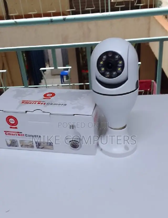 *360° Rotating Wifi Camera Bulb