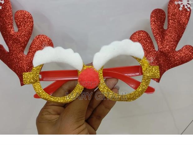 Christmas Lensless Glasses Available in Different Designs - main view