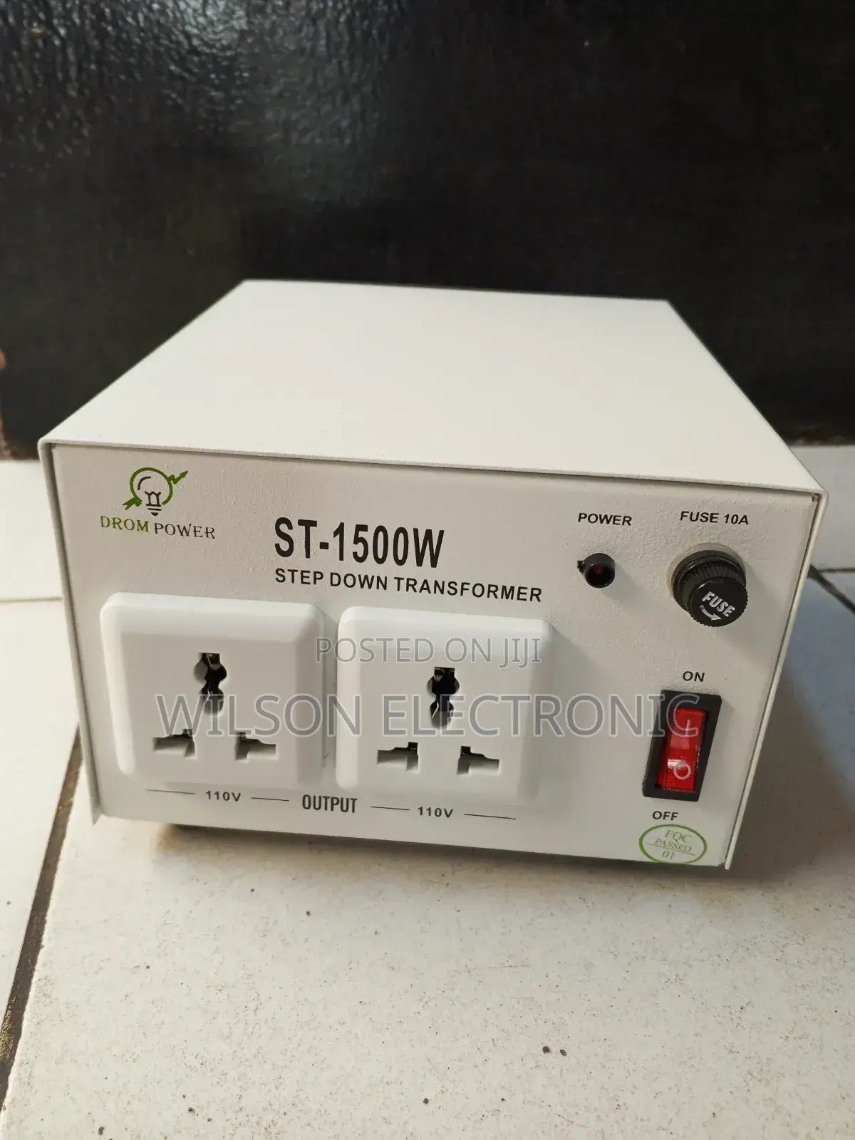 Step Down Transformer. Drom Power 1500w