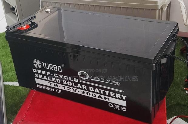 200ah Turbo Sealed Deep Cycle Solar Battery - main view