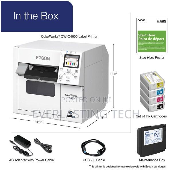 Epson Colorworks Cw-C4000 Color Label Printer - thumbnail 3