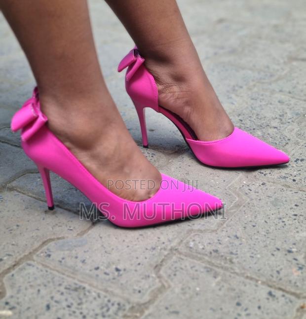Ladies Solid Bow Knot Heels* - thumbnail 3