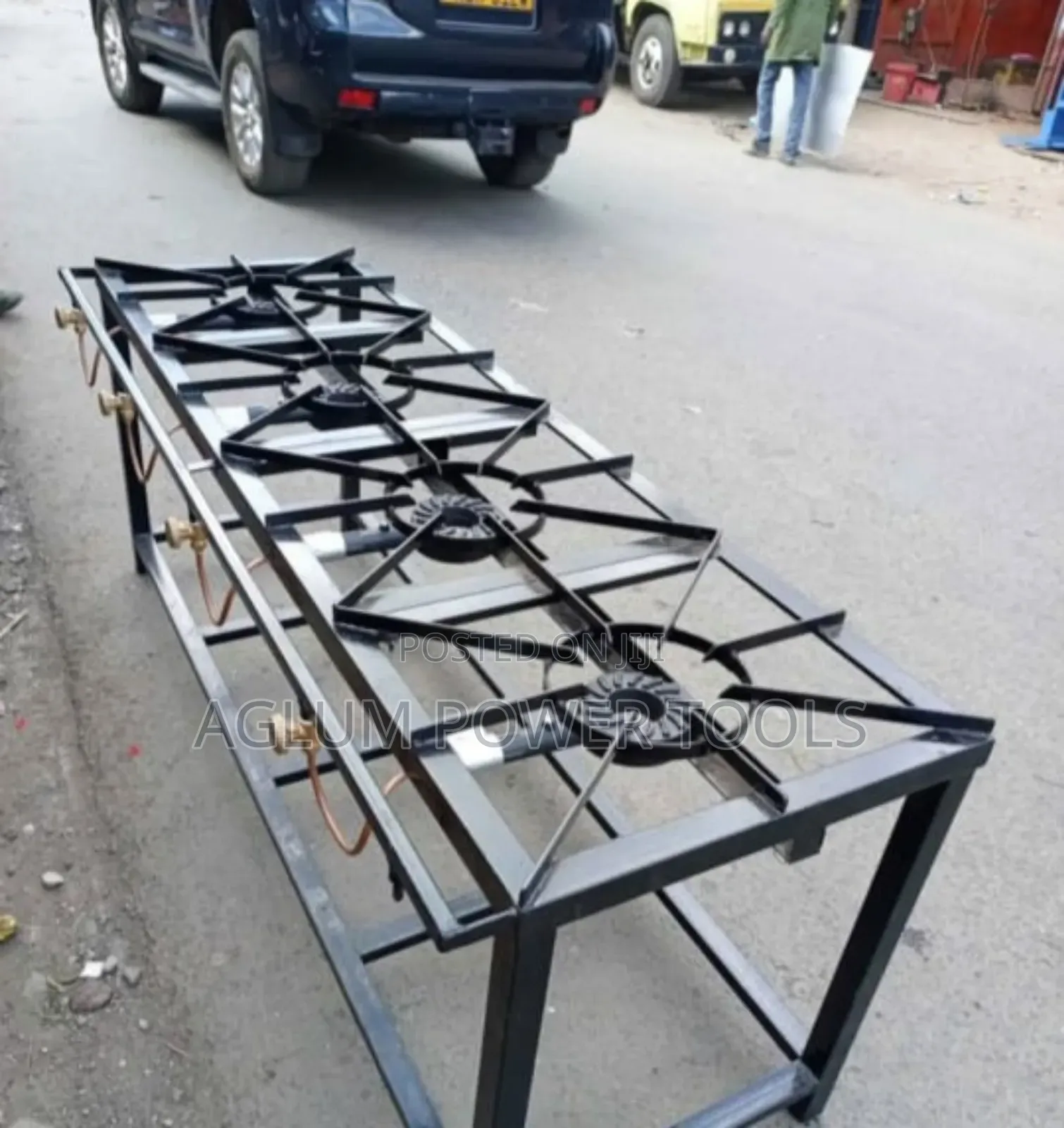 4 Burner Juakali Burner Metal Fabricated