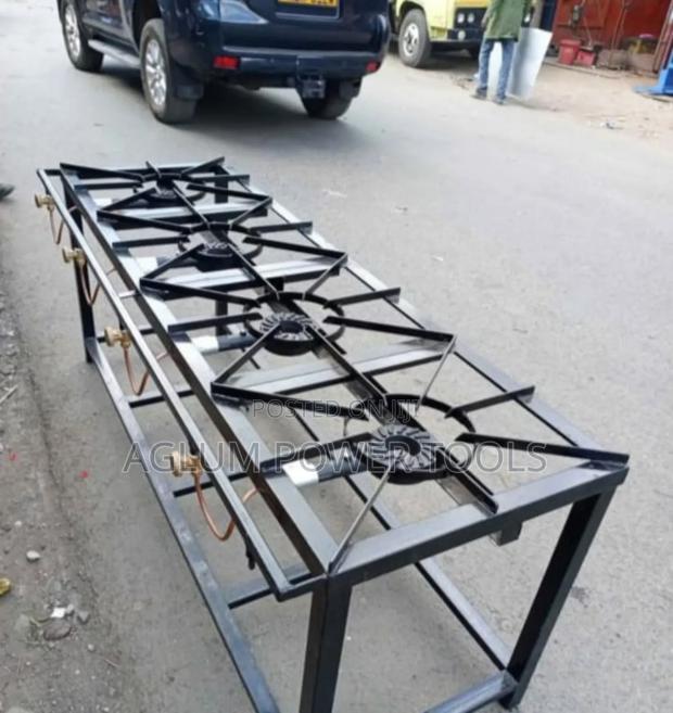 4 Burner Juakali Burner Metal Fabricated