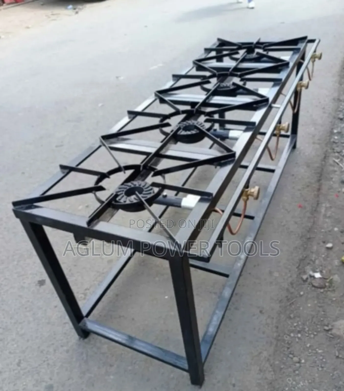 4 Burner Juakali Burner Metal Fabricated