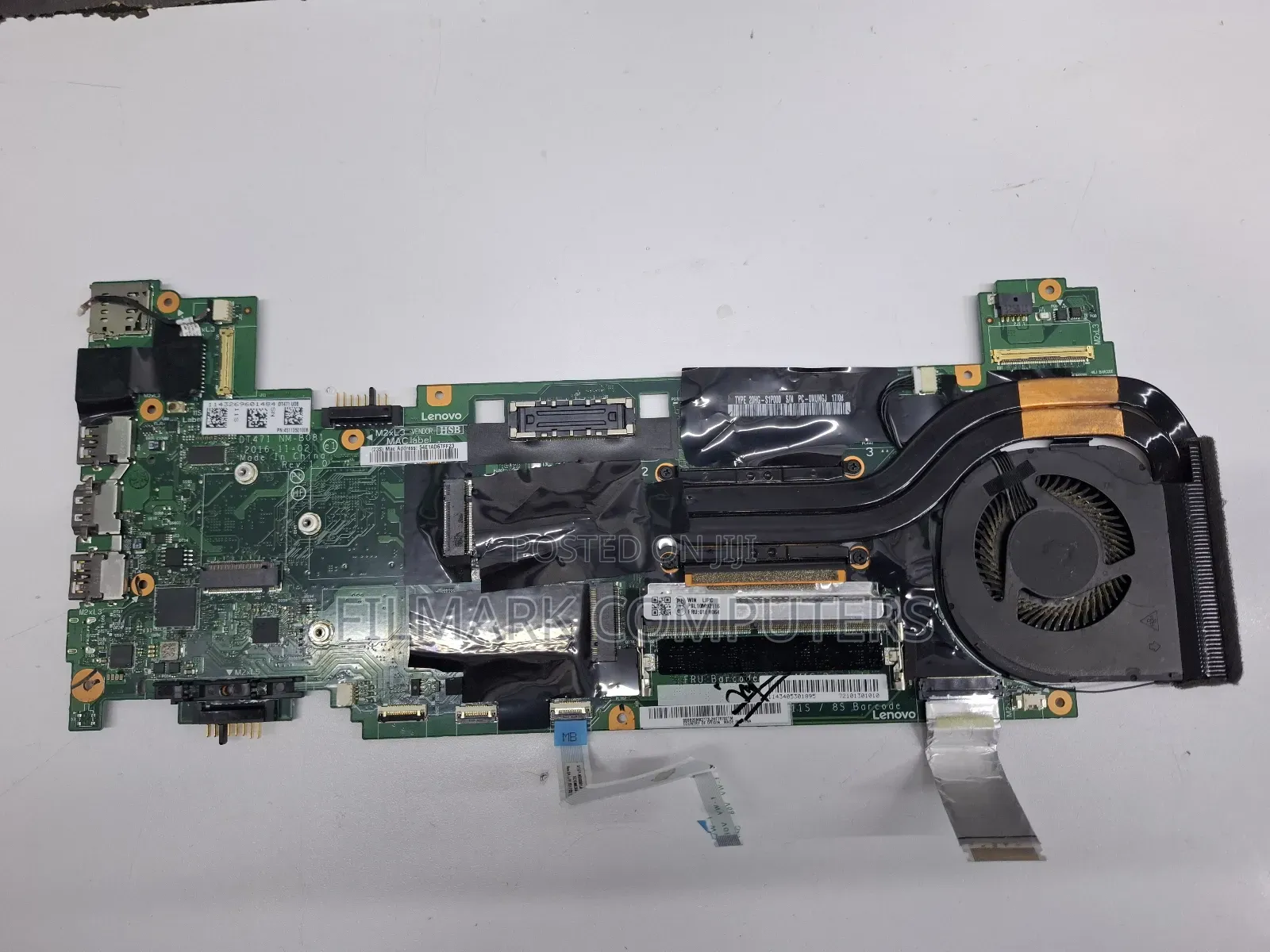 Lenovo Thinkpad T470s Intel I5-7300u 2.6ghz Motherboard