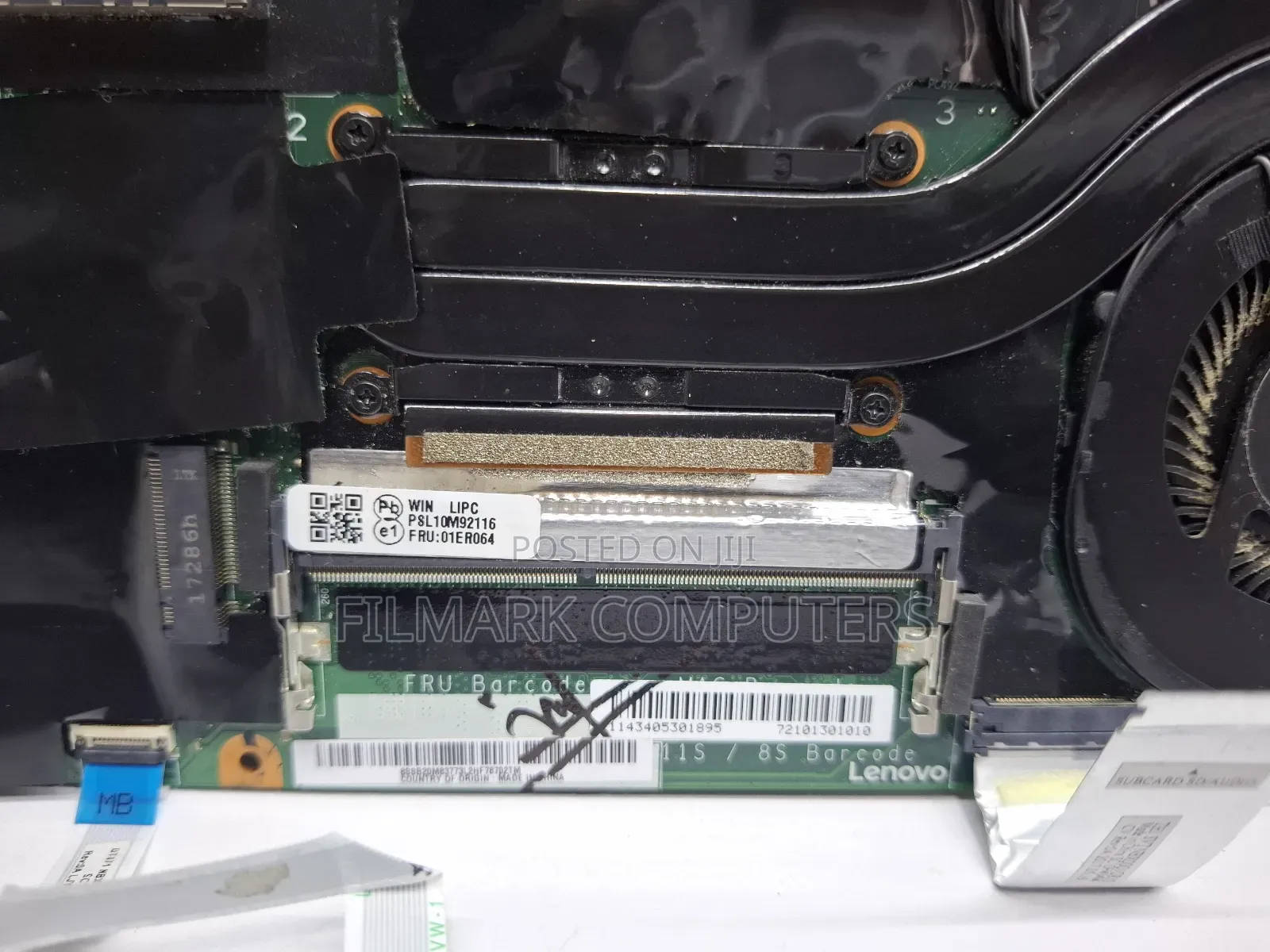 Lenovo Thinkpad T470s Intel I5-7300u 2.6ghz Motherboard