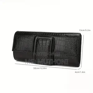 Women's Retro Crocodile Pattern Clutch Bag