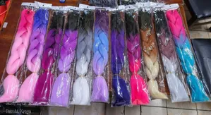 Kids Ombre Braids