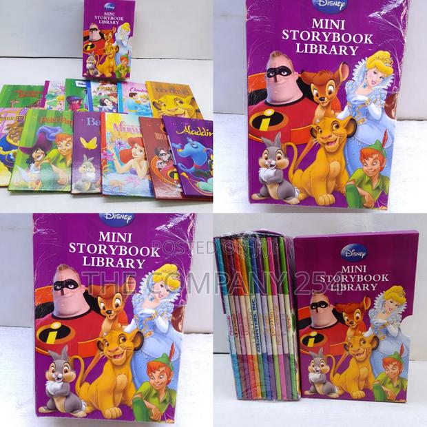 Children Carton Themes Disney World Storybook Set of 12 Books