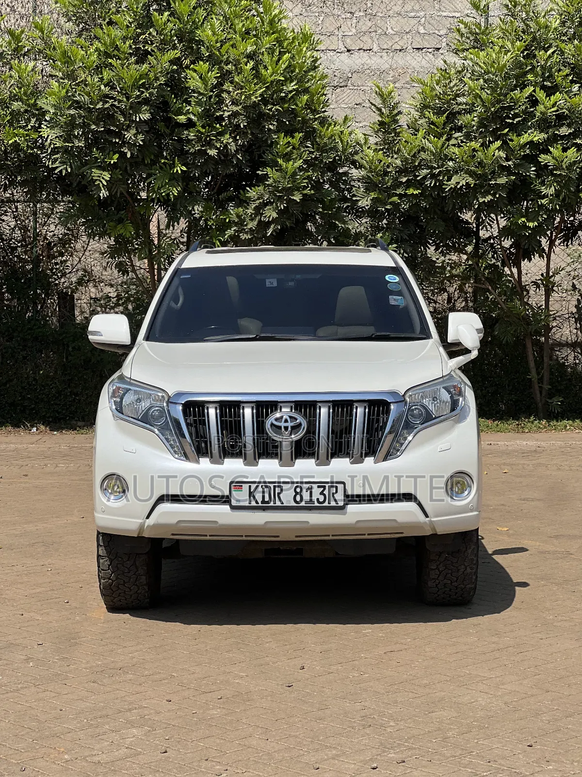 Toyota Land Cruiser Prado 2.8 2017 White