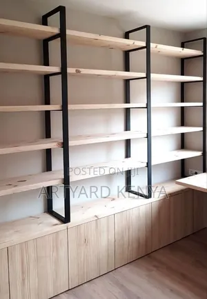 Wooden and Metal Shelves | Floating Shelves