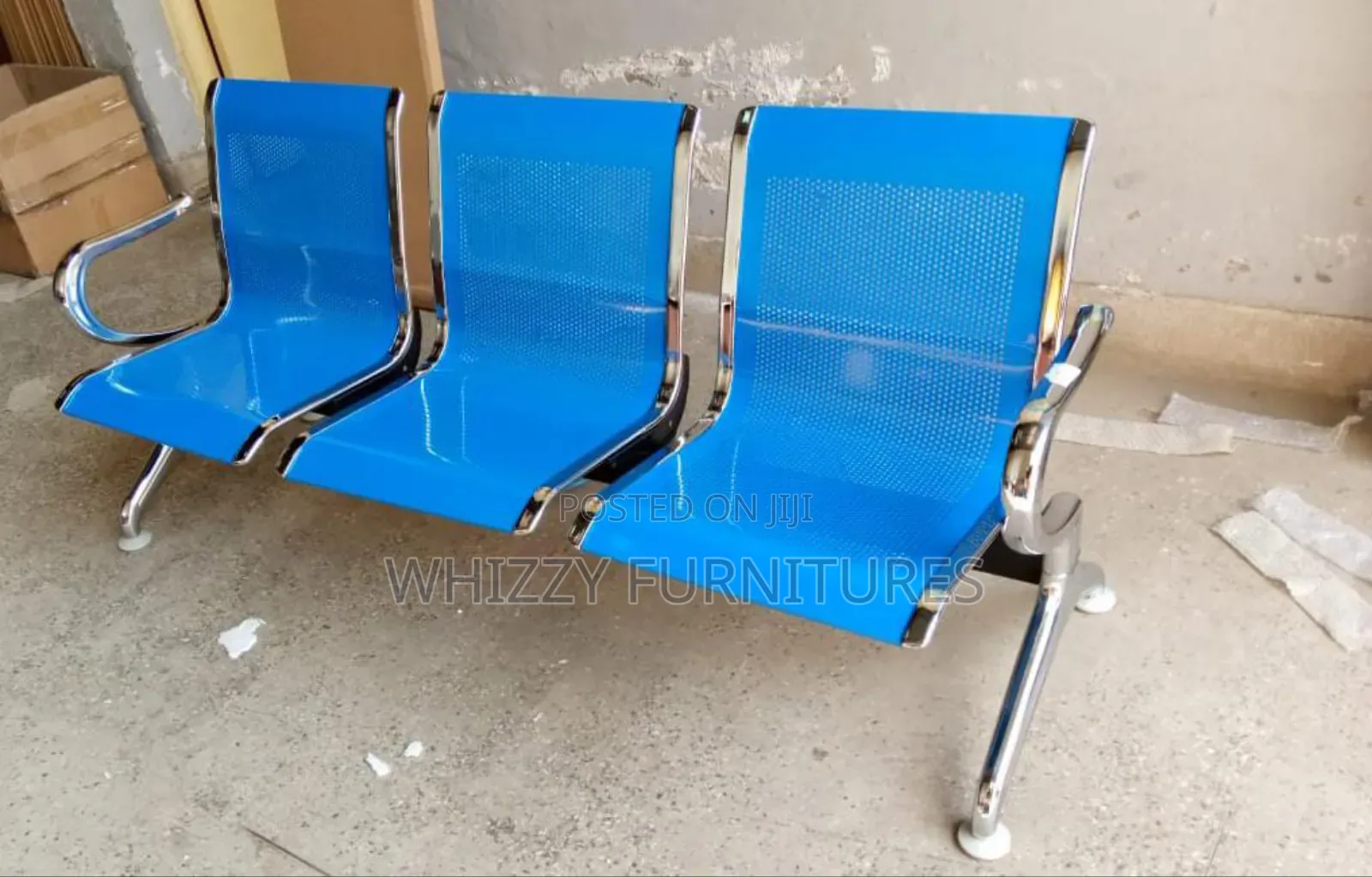 Three-Seater Linked Waiting Chair