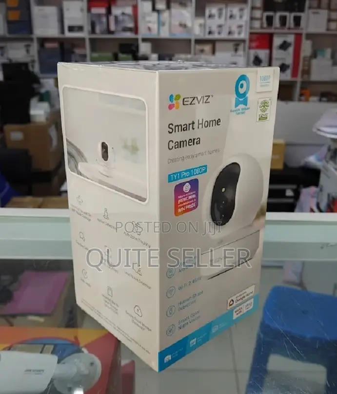 Ezviz Ty1 1080p Smart PTZ Pan Tilt Zoom Wifi Camera Indoor Use . . . .