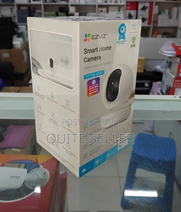 Smart Motion Detection With Auto-Tracking Ezviz Ty1 Camera . . . .