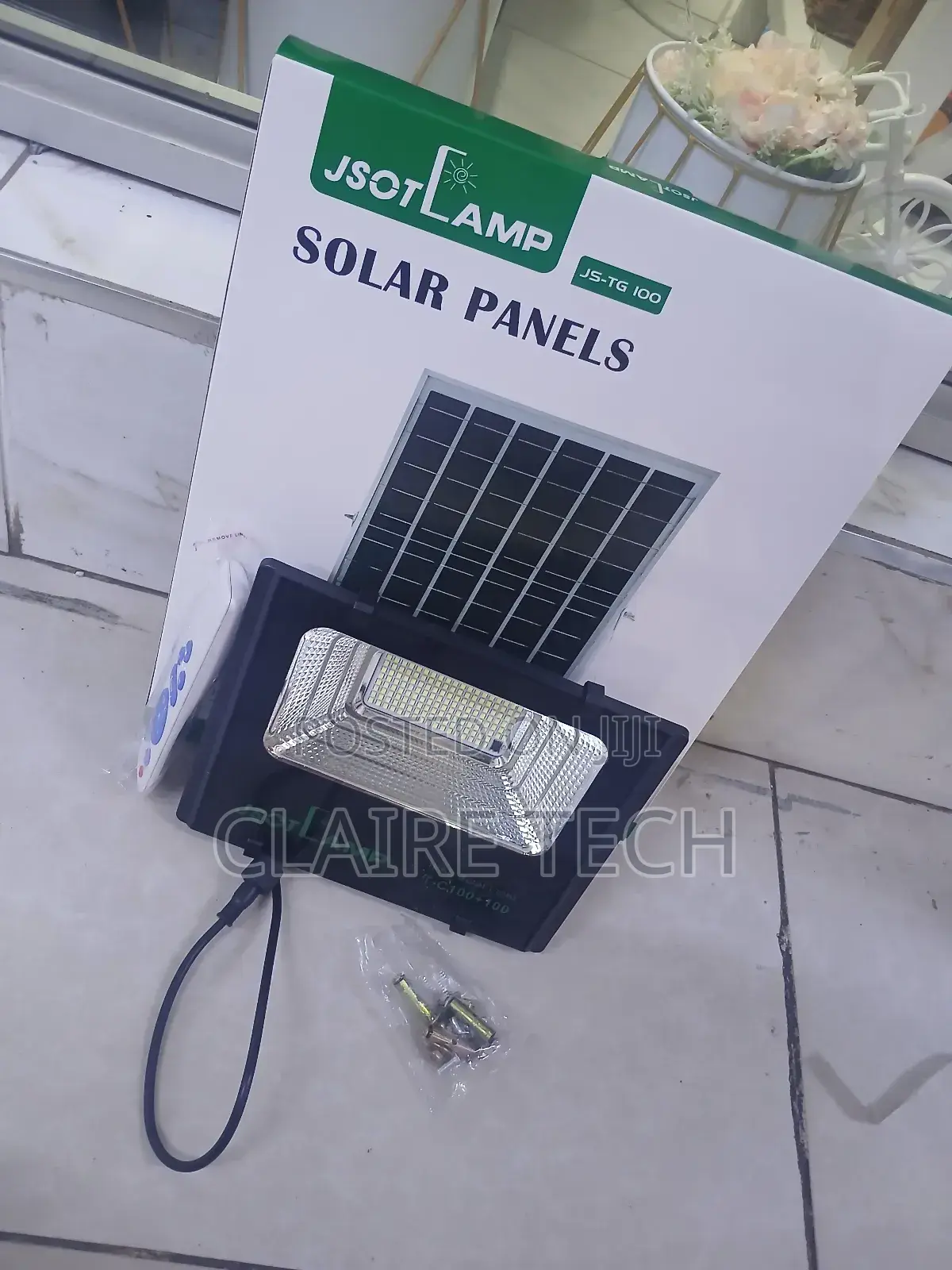 Solar Light 100watts Solar Security Light With Remote Control