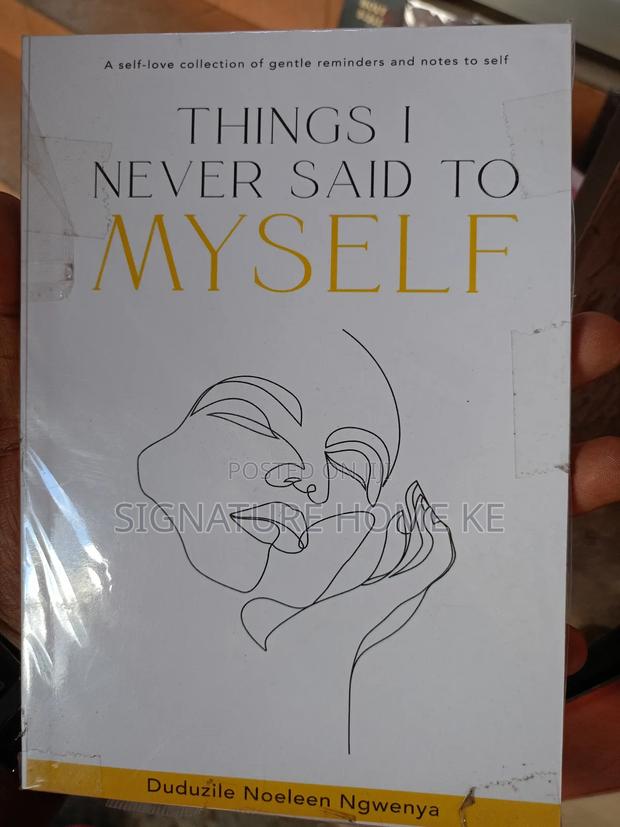 Things I Never Said to Myself Novel - main view
