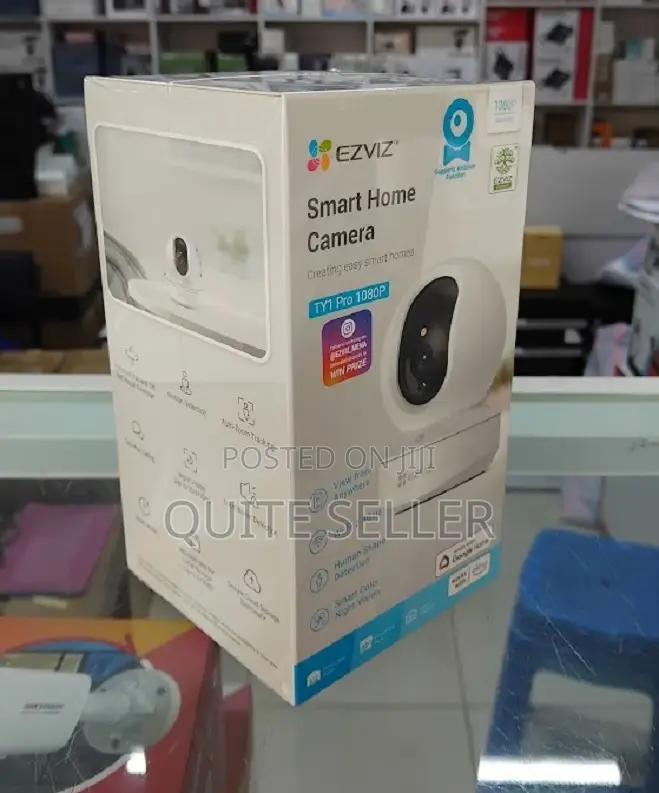 Ezviz Ty1 Home Security Camera With Motorized Pan and Tilt , Tracking