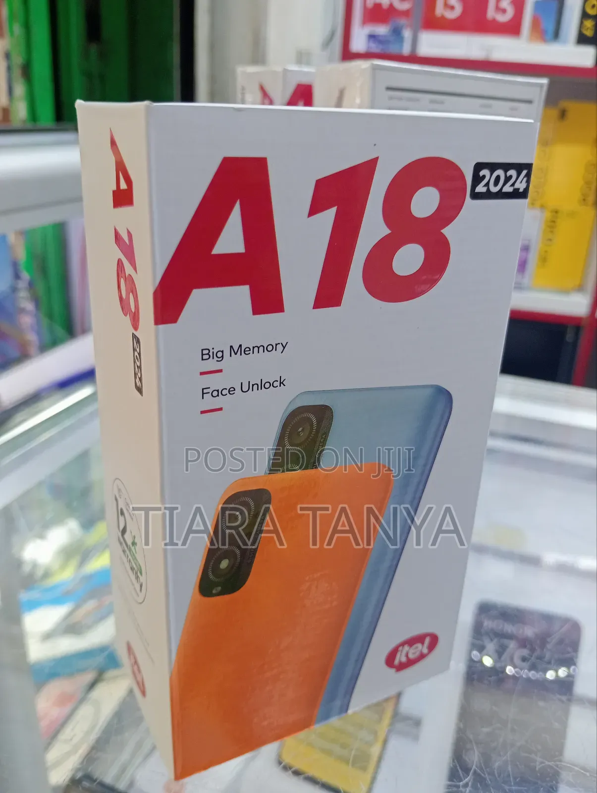 New Itel A18 32 GB Black