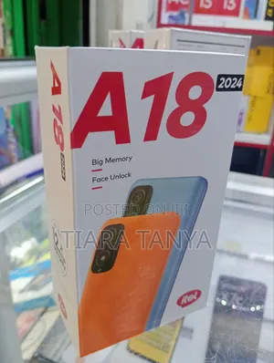 New Itel A18 32 GB Black