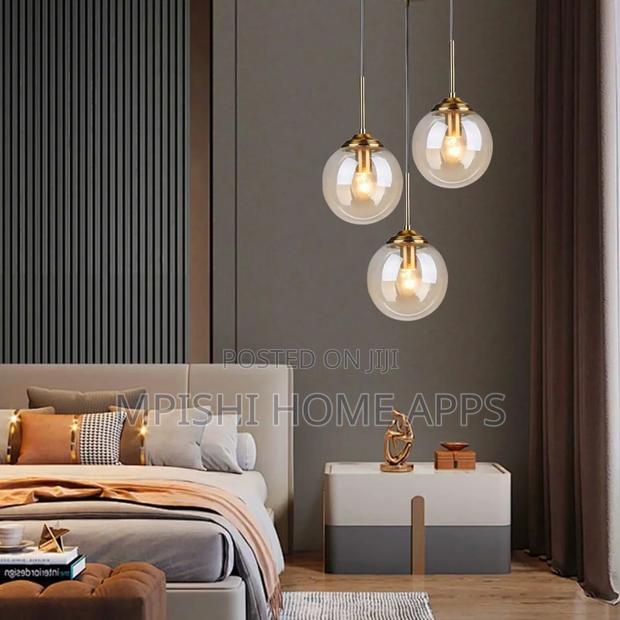 3 in 1 Glass Pendant Light - thumbnail 3