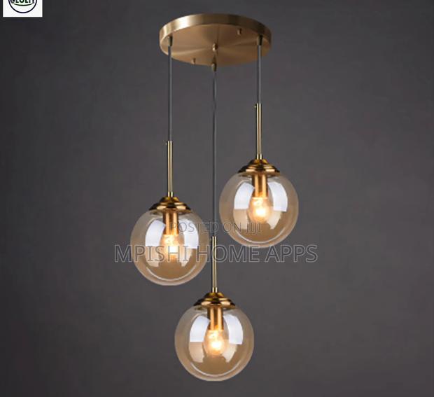 3 in 1 Glass Pendant Light - main view