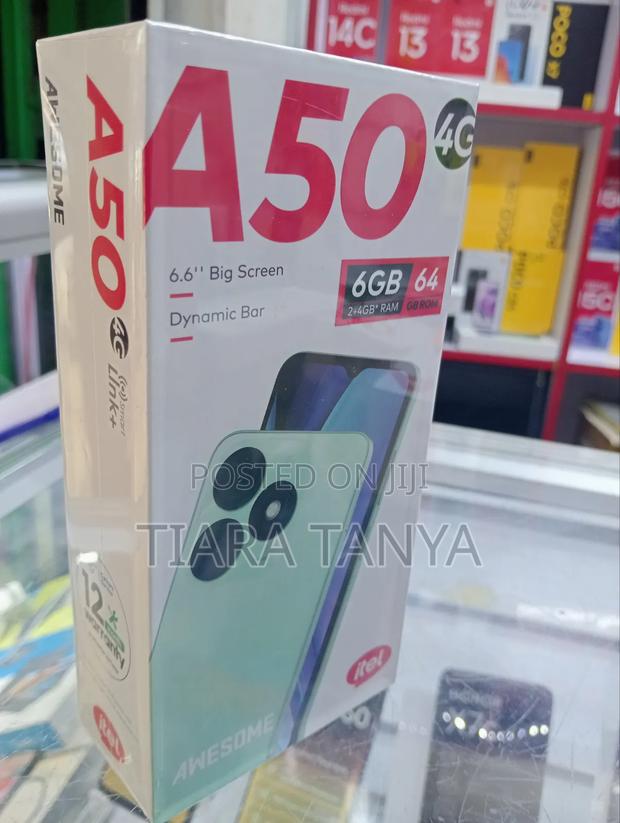 New Itel A50 128 GB Black - thumbnail 2
