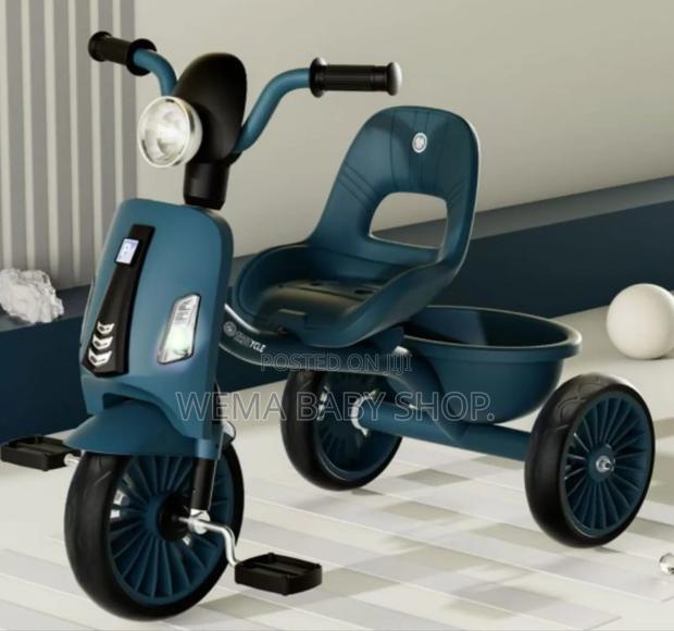 Musical Heavy Duty Kids Tricycle - thumbnail 4