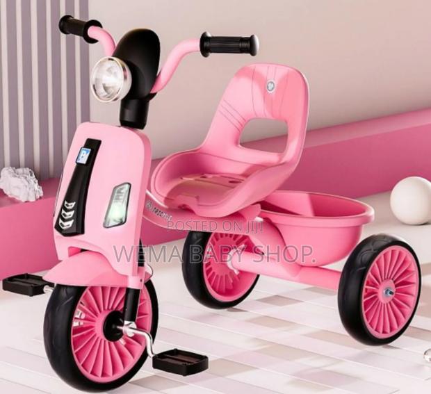 Musical Heavy Duty Kids Tricycle - thumbnail 8