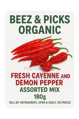 Cayenne Demon Chilli Peppers - main view